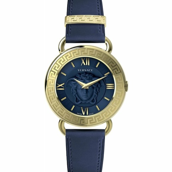 Versace 36mm Gold Ladies Medusa Watch!